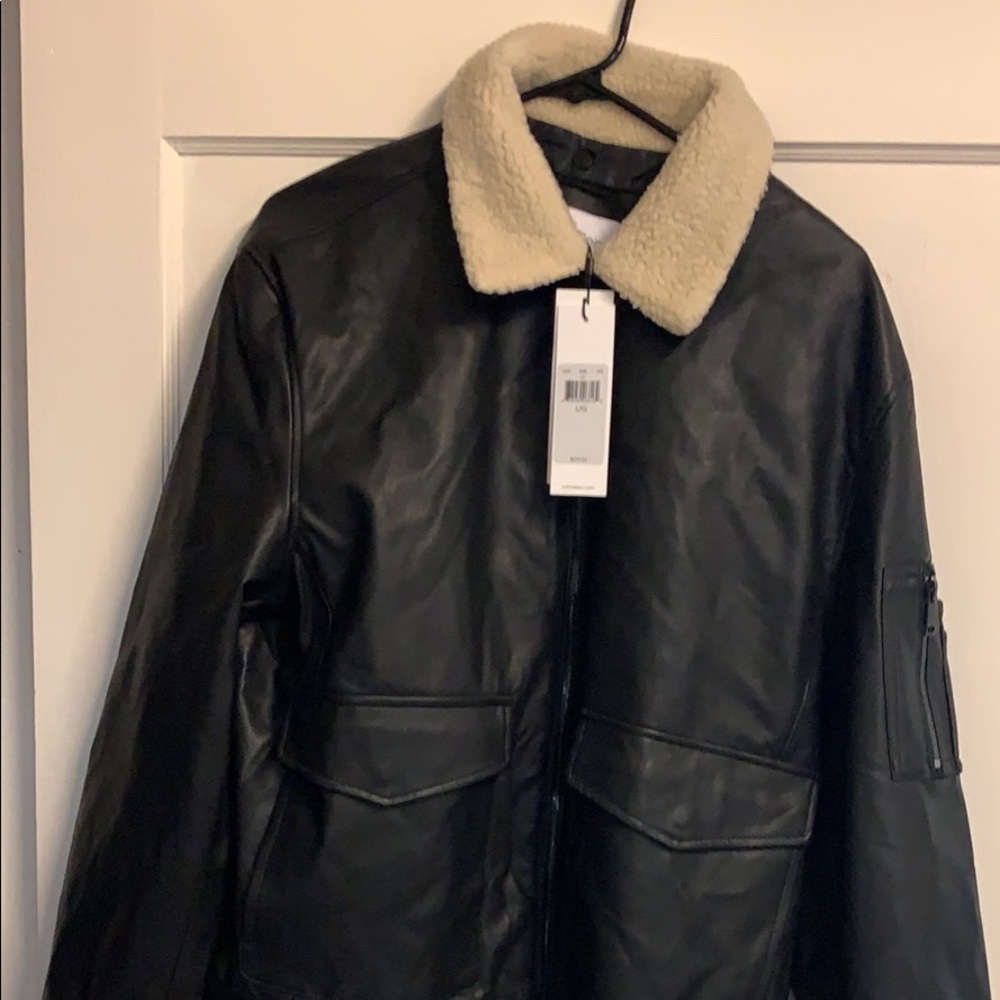 Calvin Klein Leather jacket